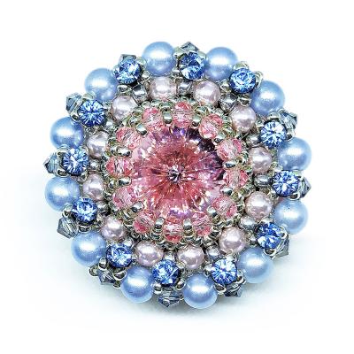 Брошь duCharme Cinderella Dream Blue Sky Rose