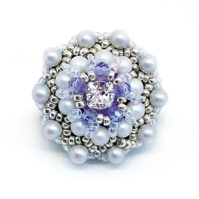 Брошь duCharme Little Star Dove Grey Lilac
