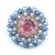 Сет из трех брошей Blue Sky Rose
