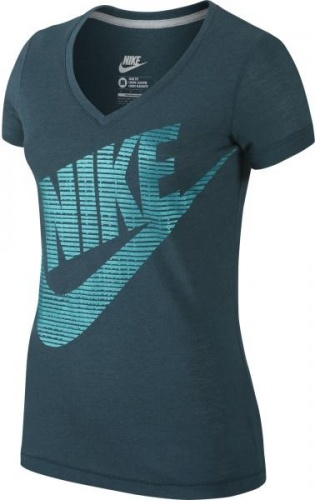  Футболка женская Nike Futura Line Shine  Синий  S