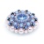 Брошь duCharme Space Infinity Blue Sky Rose